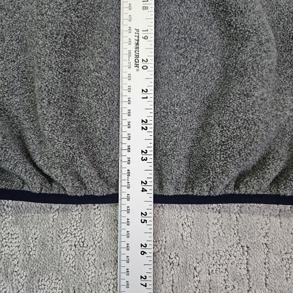 Men Patagonia synchilla pullover sweater sz. S gray - Picture 7 of 11